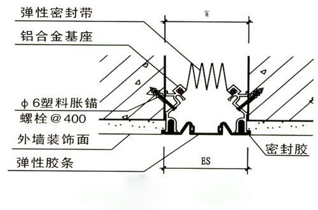 外墙变形缝ER1(图2)