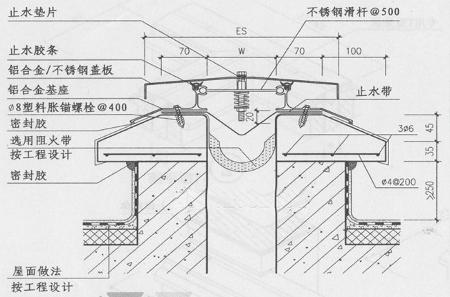 屋面变形缝SRM(图2)